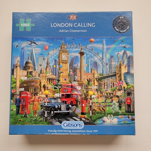 LONDON CALLING by Adrian Chesterman Puzzle 1000 pieces - Picture 1 of 4